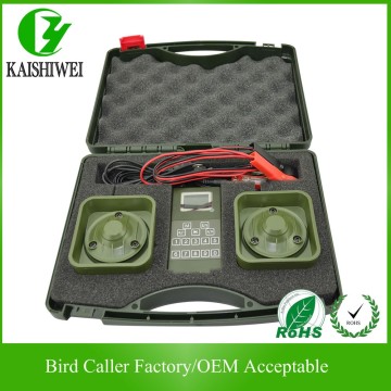 Crazy loud 50W desert machine bird caller remote optional, electronic bird caller, hunting bird caller with timer on/off