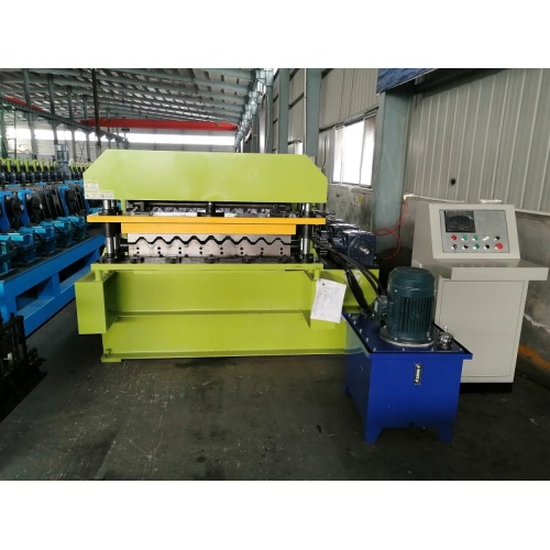 Rib Imperial Terdedah Panel Logam Fastener Forming Machine