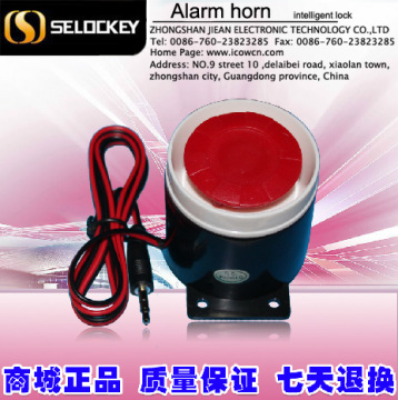 alarming horn used to linked with the door lock or cabinet lock in apartment