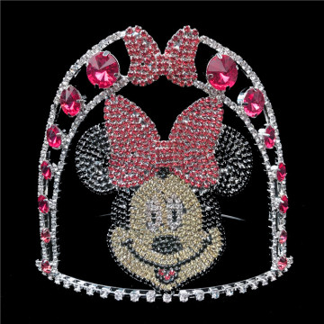 Rhinestone Mickey pageant crowns