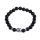 Black Onyx 8MM Gemstone Buddhism Prayer Beads Bracelets