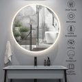 Décoration de la maison Ronde Vanity Vanity de salle de bains LED