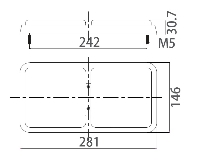 Rear Stop Lamps on Heavy Trucks