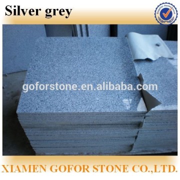 silver grey granite tiles
