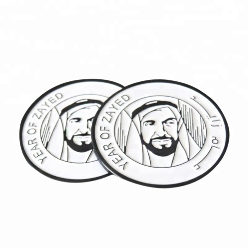 Arabia Saudita EAU Esmalte suave con emblema magnético