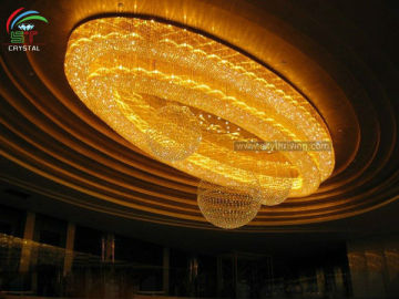 big modern chandelier