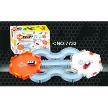 electronic insect toys playing on the track