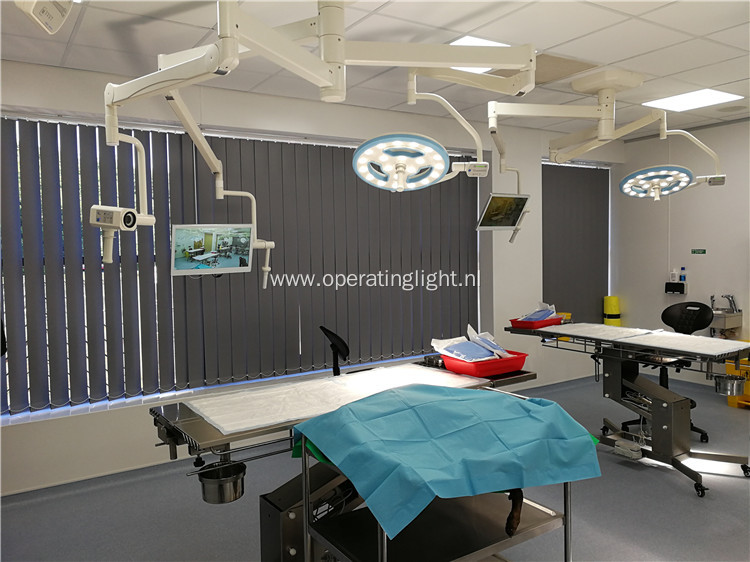 Good illumination Double domes led surgical lamp