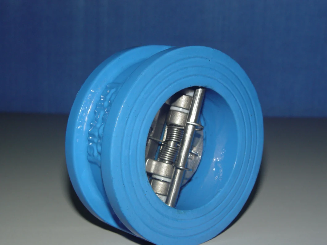 Wafer Check Valve Double Disc Iron for Water Disc SS304