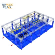 Hot Sale Ninja School Indoor Playground: Challenge Game Theme for Kids Ninja Warrior Obstacle Course
