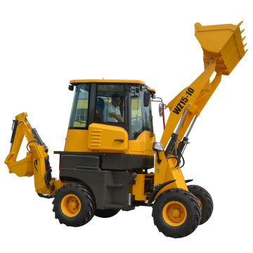 WZ15-10 4wd mini articulated backhoe loader kompak