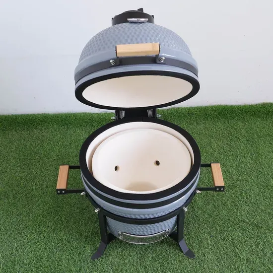Kamado BBQ Smoker Table Grill for Family Outdoor Cooking