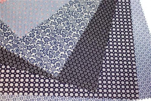 Polyester cotton printed lining fabric