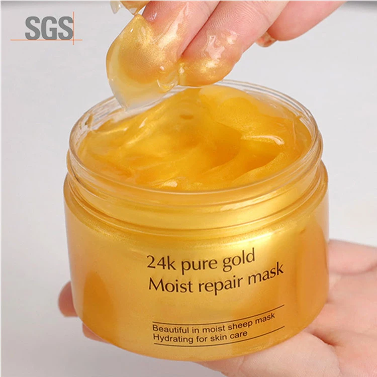 Advanced Custom Collagen Facial Mask Deep Cleaning Face Mask 24K Gold Face Mask