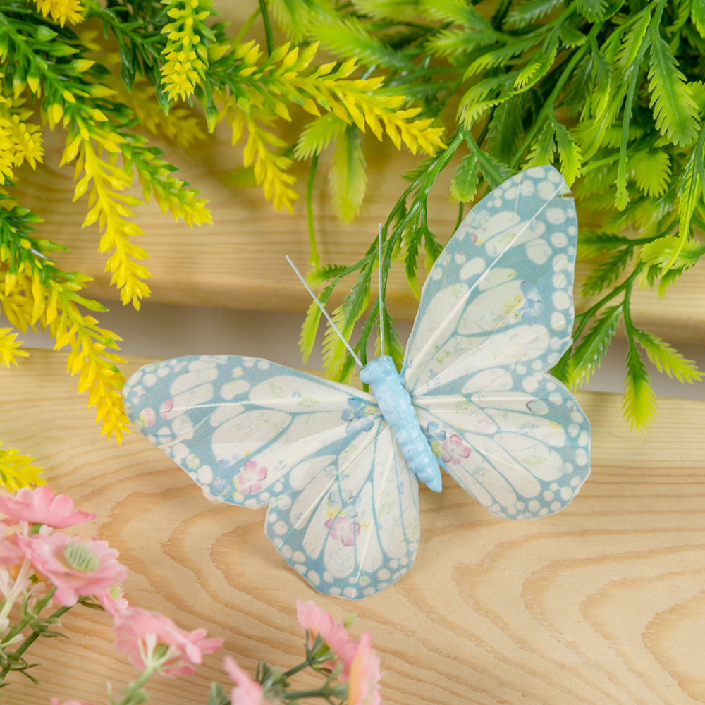 Artesanía de mariposas para bebés