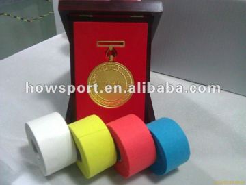 T-coloured porous cotton athletic tape strapping tape