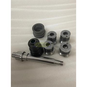 Thread grinding plastic molding components cavity and insert