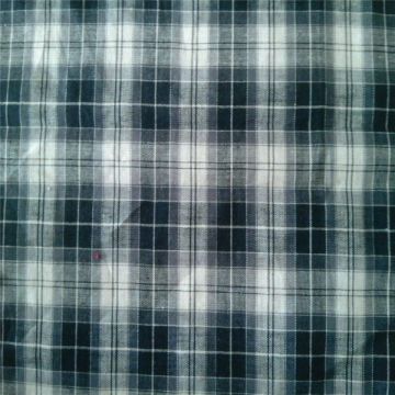 100% cotton yarn dyed woven voile fabric stripe plaid pattern shirt fabric