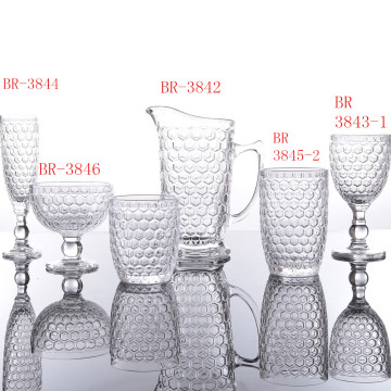 Classic Honeycomb Series Glass Cup Sets