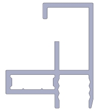 Sunrise tile right Aluminum Frame-423
