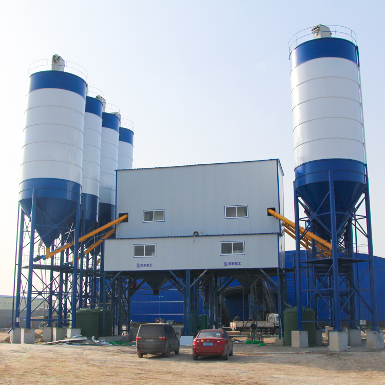 HZS180 mini high quality concrete batching plant Pakistan