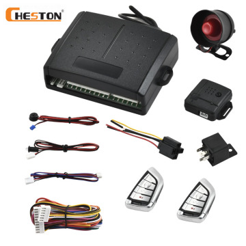 Universal Car Alarm System with Anti-Hijacking Shock Sensor