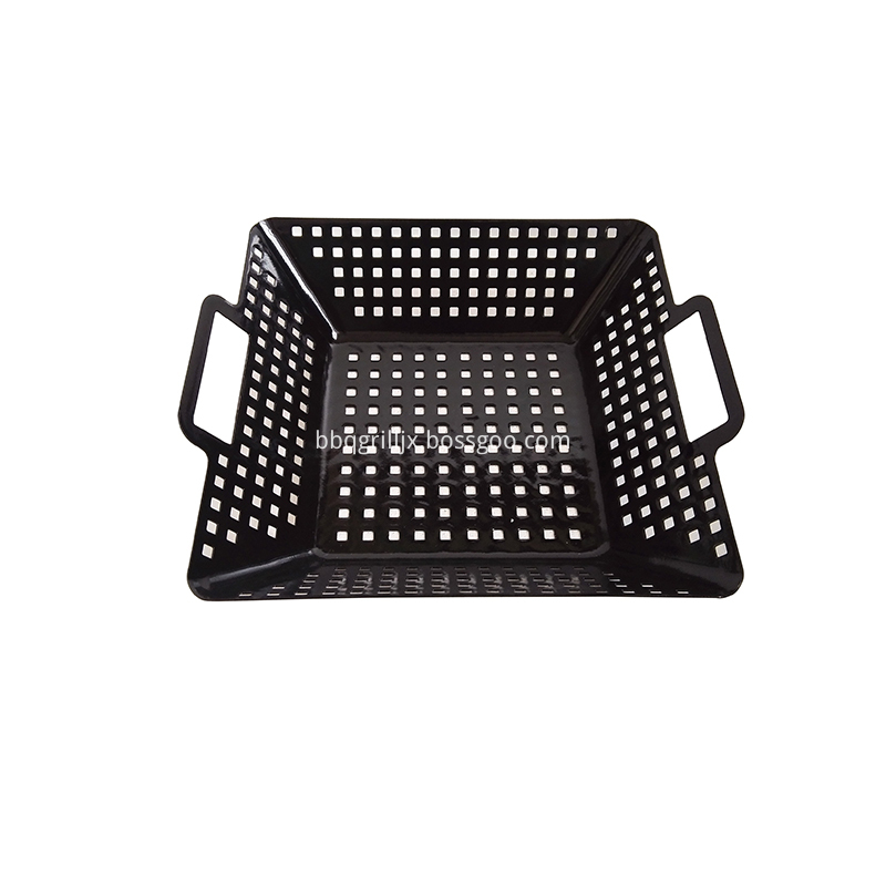 Enamel Square Grilling Wok