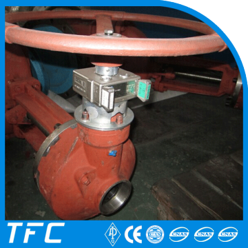 24 inch 150lb mechanical interlock manual gate valve interlock