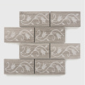 Роскошная отель Mosaic Marble Decorative Kitchen Wall Plain