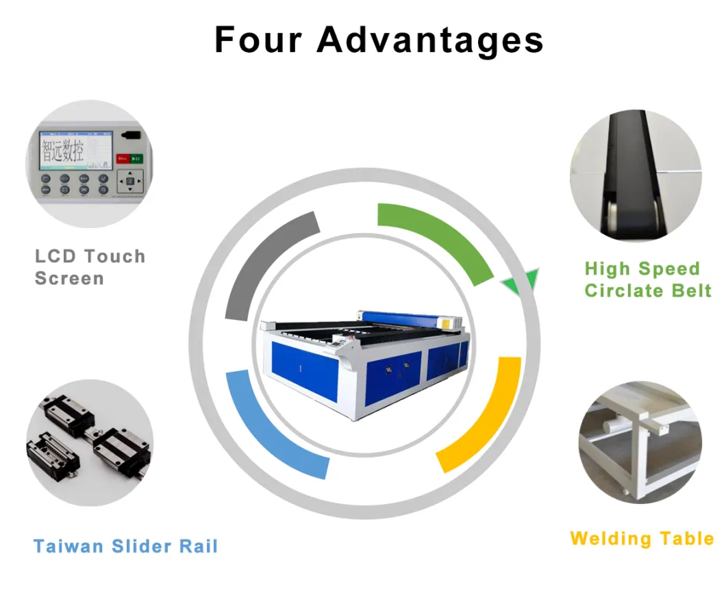 80W/100W/120W/150W CO2 Laser Auto Control CNC Engraving Cutting Machine for Non-Metal/Acrylic/Wood/MDF