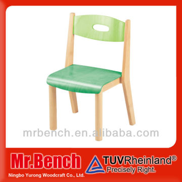 hand shaped wood chair