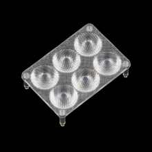 Plastic 6-in-1 safety infrared lens