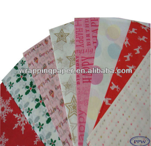 Wrapping custom logo tissue paper wholesale