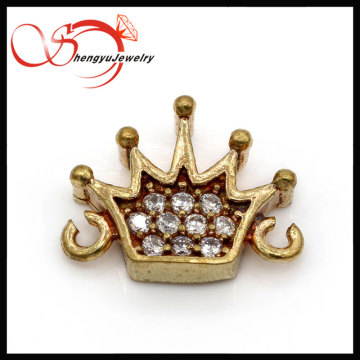 noble crown queen brass color brass pendant jewelry necklace findings