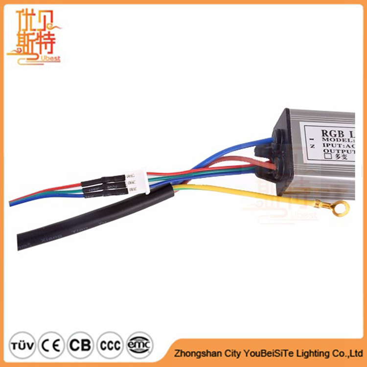 Constant Current Wide Output Voltage 10W 12V RGB LED Driver