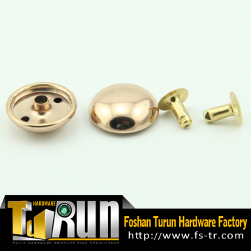 Wholesale metal fashion rivets brass rivets for garment