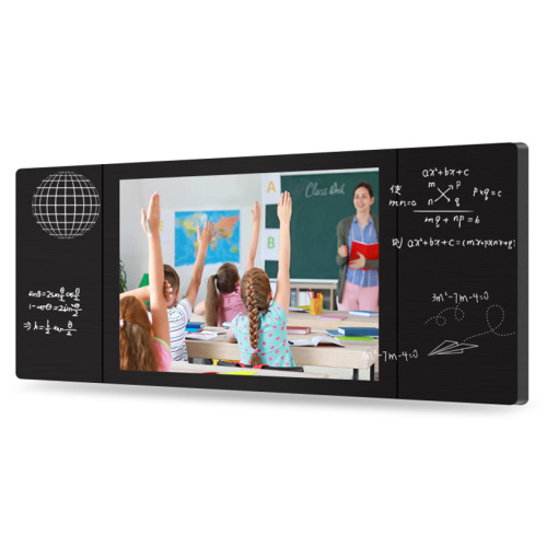 Monitor tv multimedia papan tulis magnet pintar