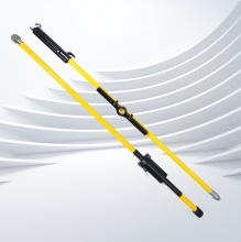 Fiberglass Sectional Extended Shotgun Hot Stick 10ft-12ft