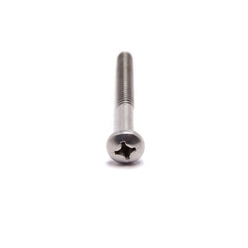 Cross pan head thin half thread screw