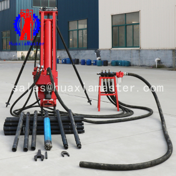 Air compressor driven drilling machine