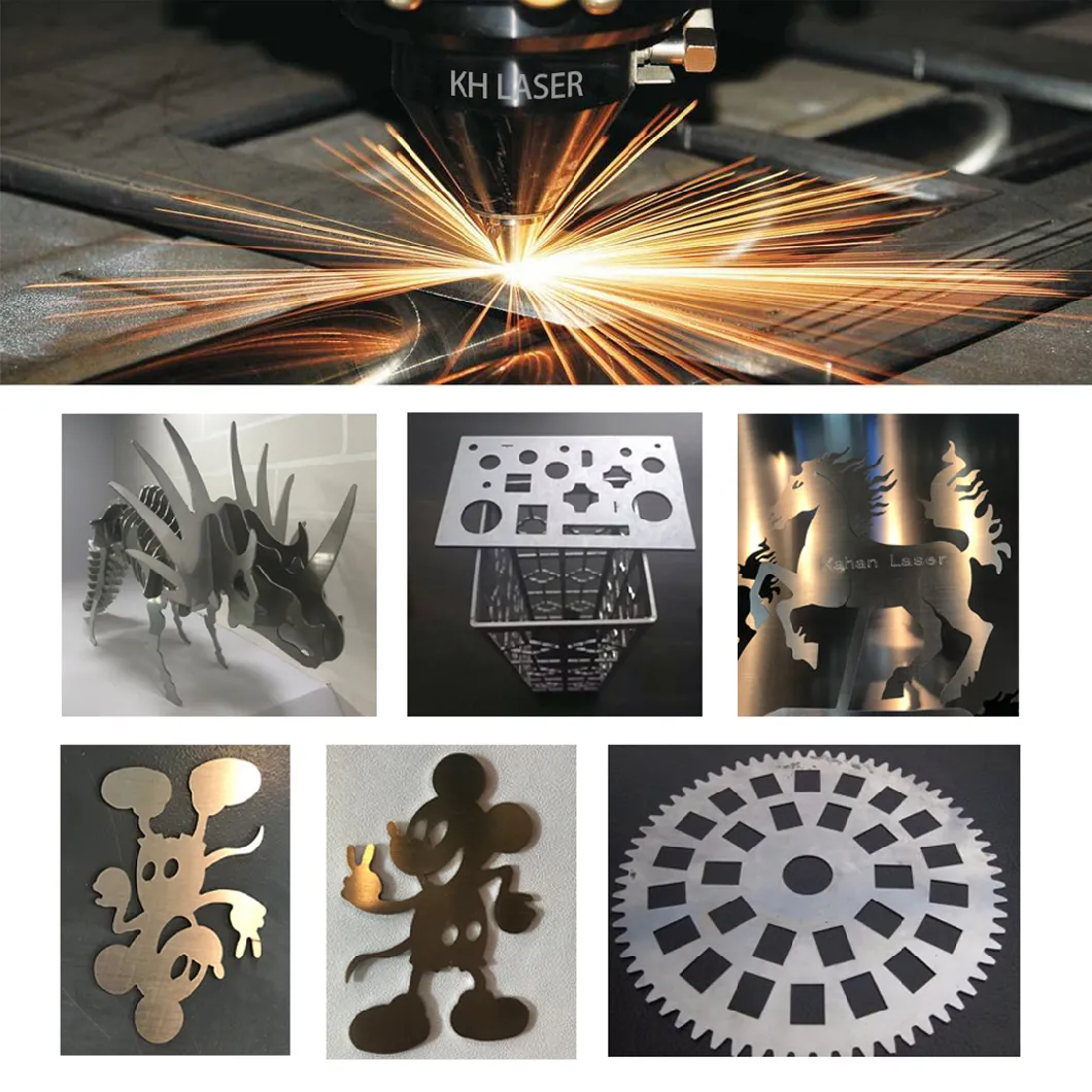 Kahan Metal Cutting Machine Aluminum Sheet Metal Prices Automatic Fiber Laser Cutting Machine