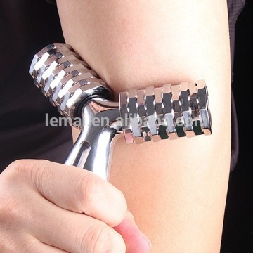 Y-shaped 3d anti-wrinkle hand massager full body solar rolling massager