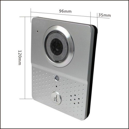 720P IP65 Interkom telefon bimbit video bukti WIFI