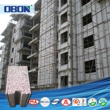 Fiber Cement Board EPS Sandwich Panel Outside Building Finishing Materials