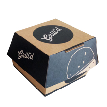 Customized Food Packaging Paper Burger Box