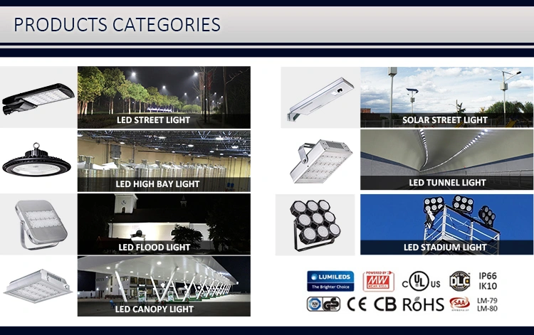 50W 55W LED Road Lamp for Public Street Lighting with ENEC Certificate