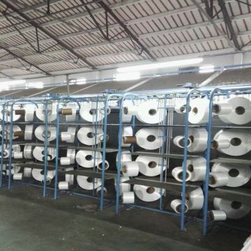 High speed polyamide draw-texturing machine