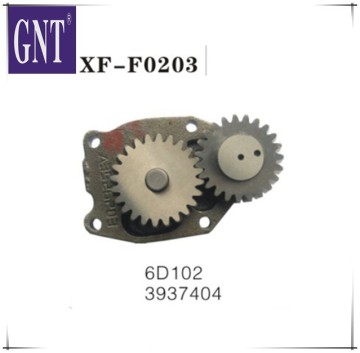 3937404 excavator 6D102 oil pump