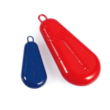 Leaf-Shaped Loop Fishing Lead Weight Sinker