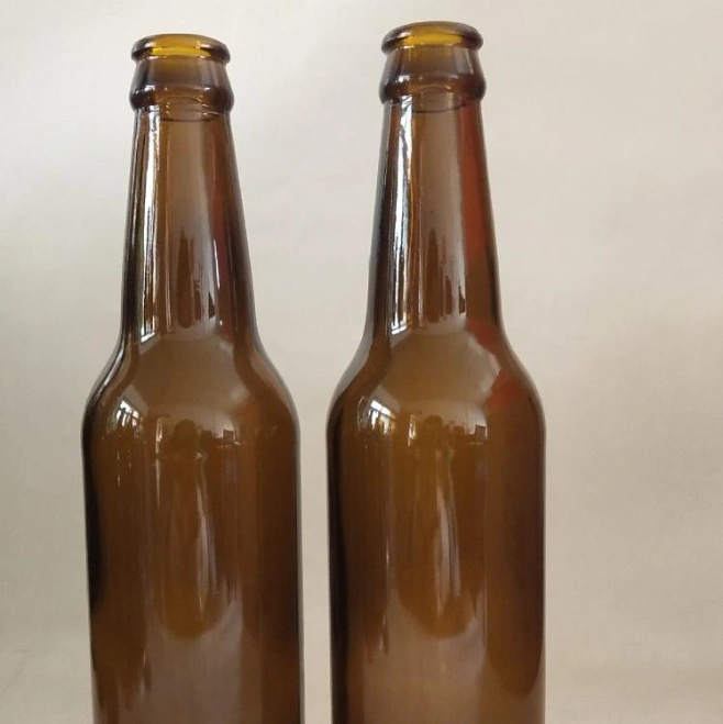 High Quality Amber Glass Beer Bottle with Swing Lid